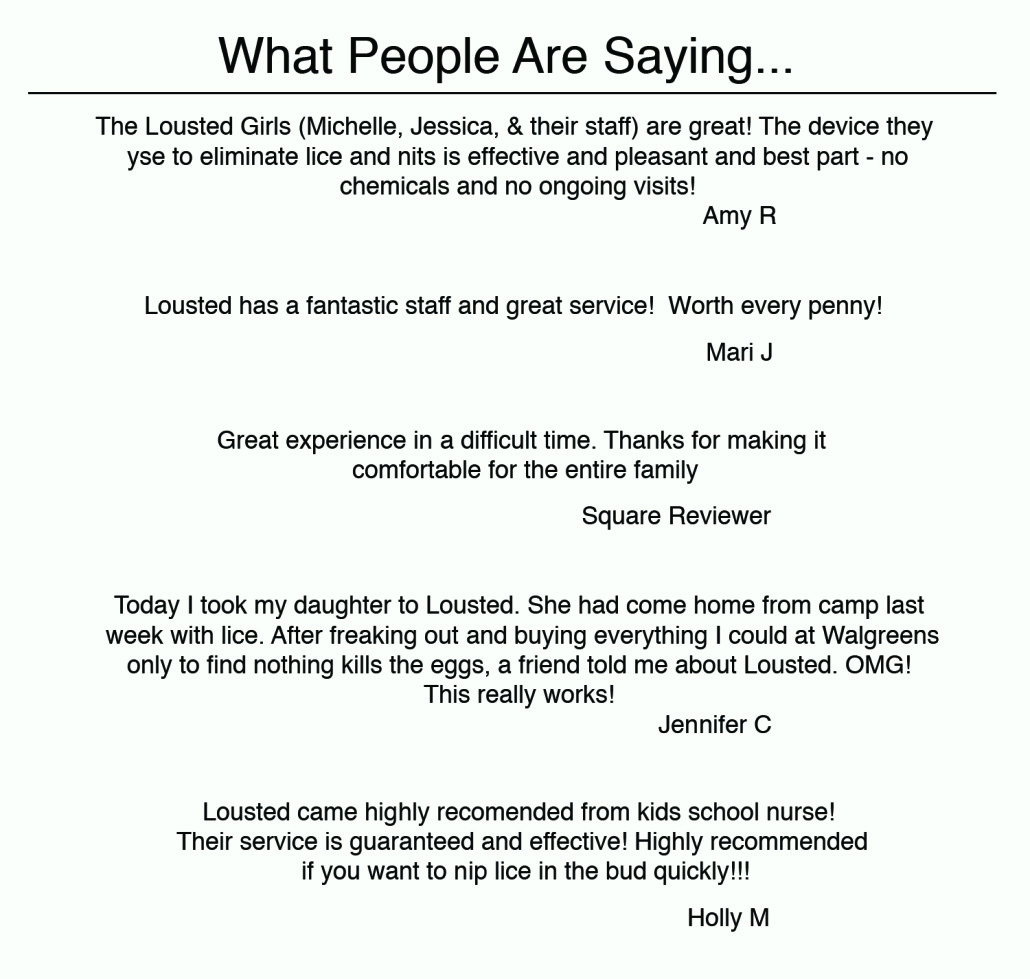 Reviews Image Lice Clinics of Texas Lice Clinics of Texas