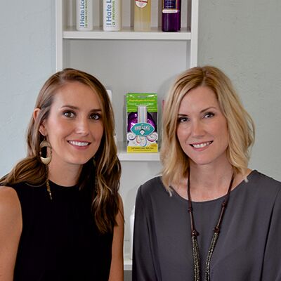 Jessica Evans and Michelle Sunshine provide effective lice treatment.