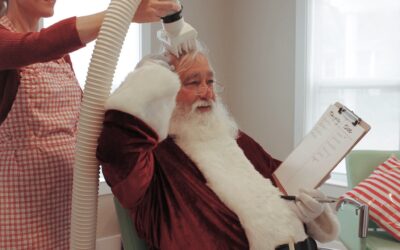 How I, Lisa the Louse, Ended Up on Santa Claus Himself